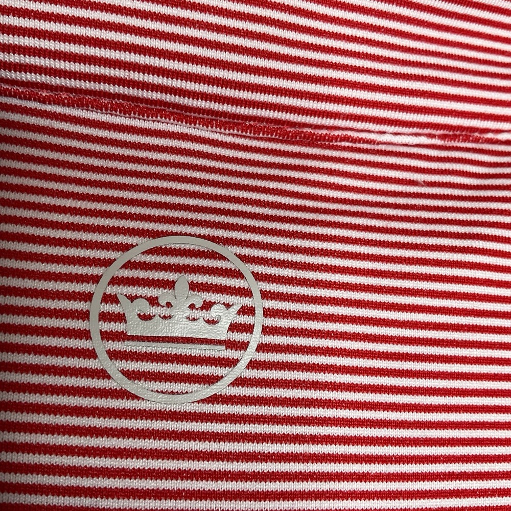 Peter Millar Quarter Zip‎ Performance Red White S… - image 7